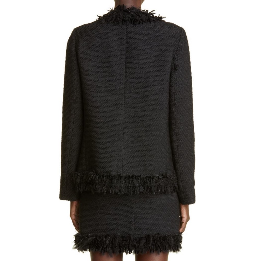 DOLCE & GABBANA Fringe Bouclé Jacket - Picture 2 of 11